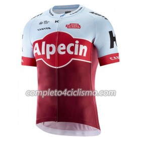 Maglia 2018 Team Katusha Alpecin N001 Manica Corta